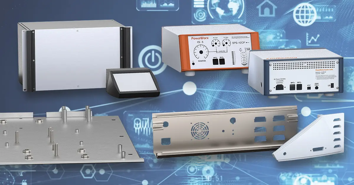 WHAT’S THE BEST WAY TO SPECIFY ALUMINIUM ELECTRONIC ENCLOSURES IN CUSTOM SIZES?