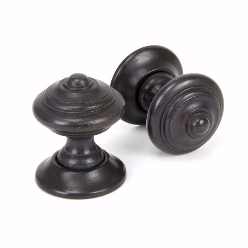 Anvil 90297 Aged Bronze Mortice Knob Set