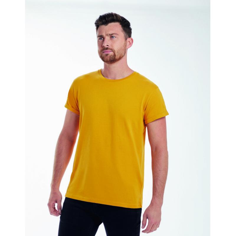 Men's Roll Sleeve T Shirt