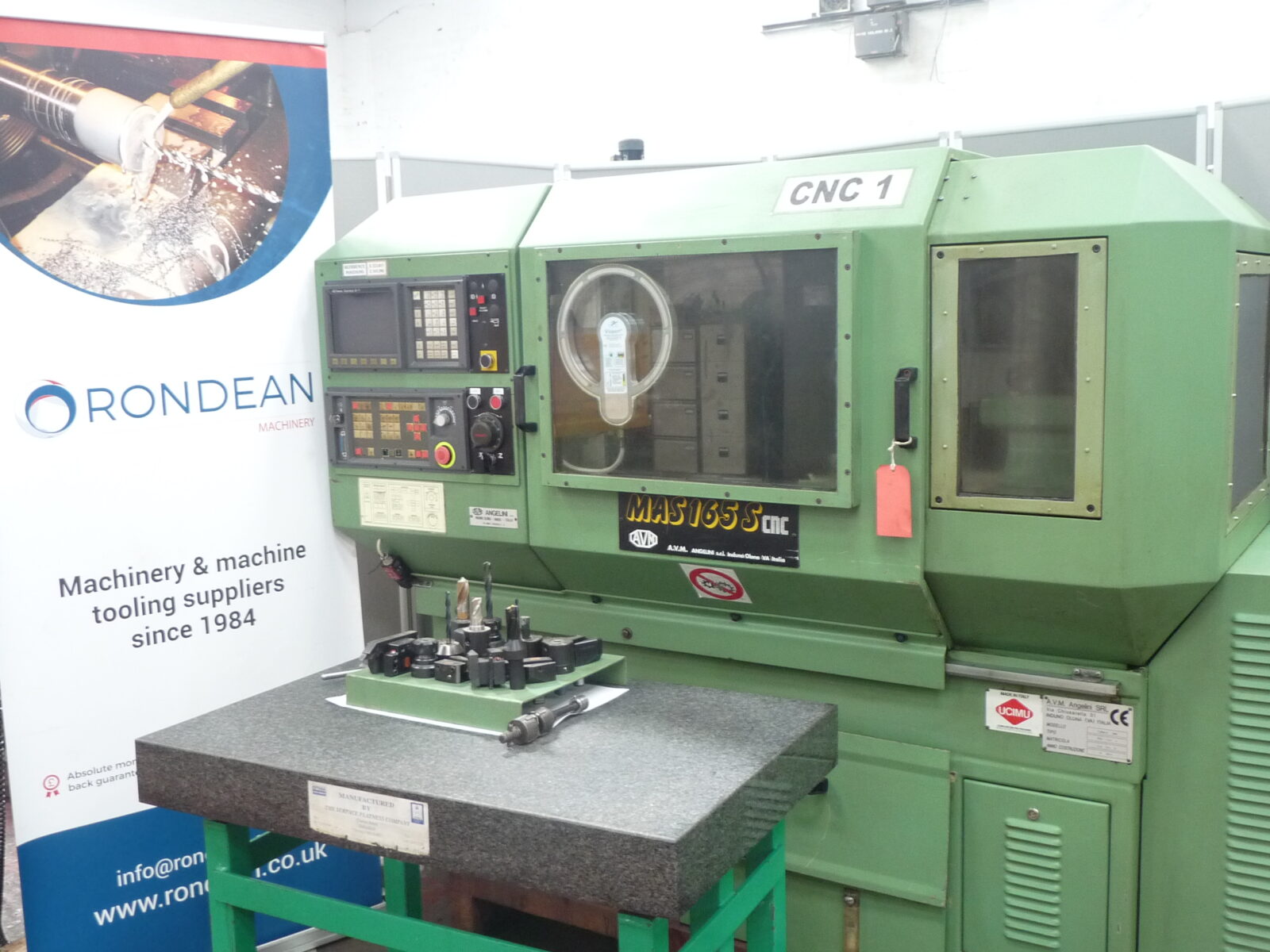 AVM Angelini Tornio CNC Centre Lathe