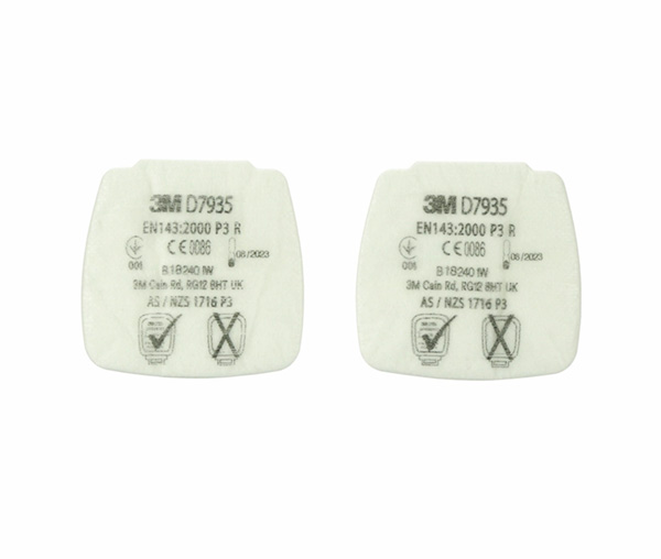 3M Products 3M D7935 Secure Click P3 R Particulate Filter Box of 40