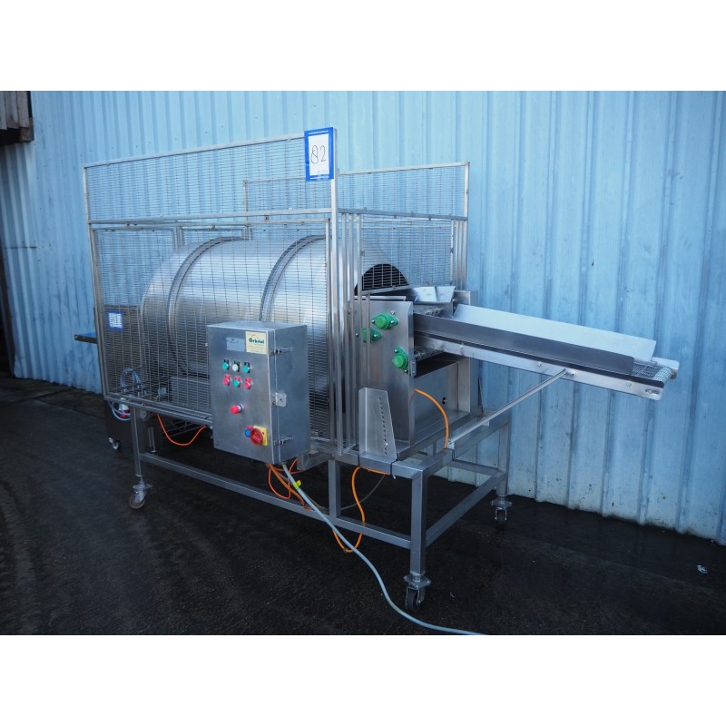 Suppliers Of Coat And Fry Coating Drum For The Food Processing Industry