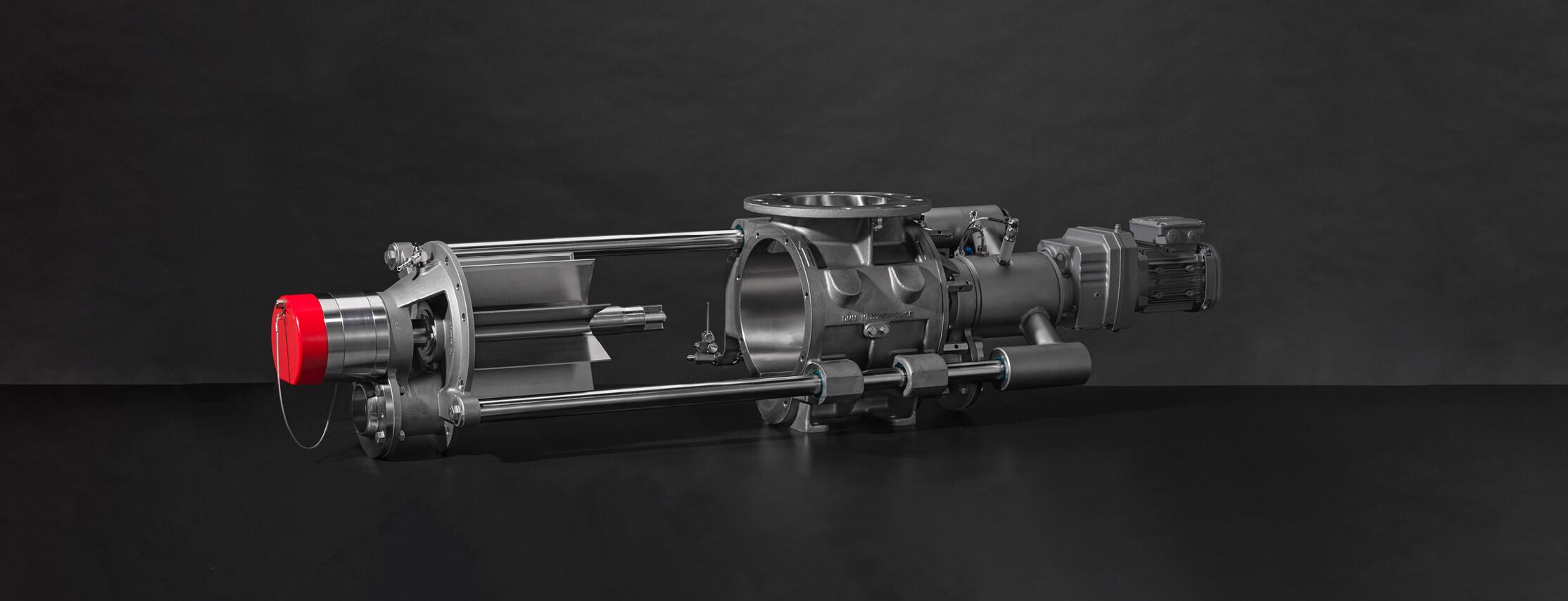MZC-II Heavy-Duty Rotary Valve - Opens Both Sides
