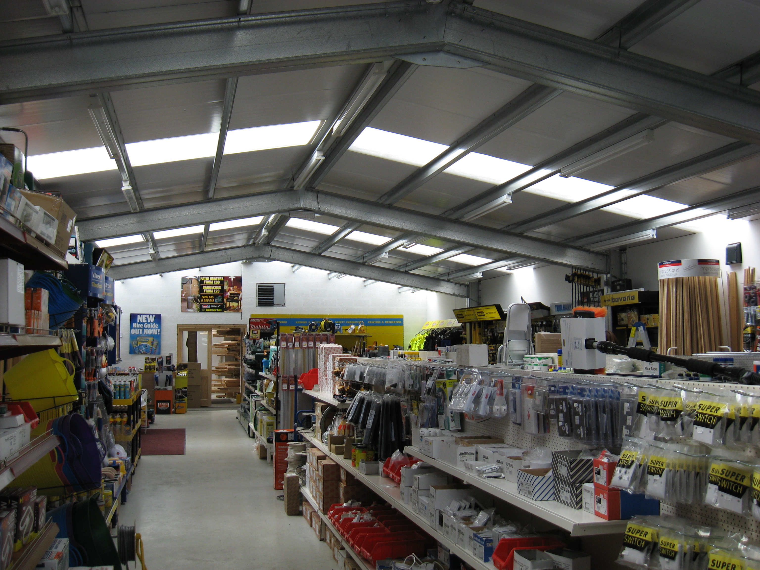 Commercial Steel Buildings For Retail Outlet In Derbyshire