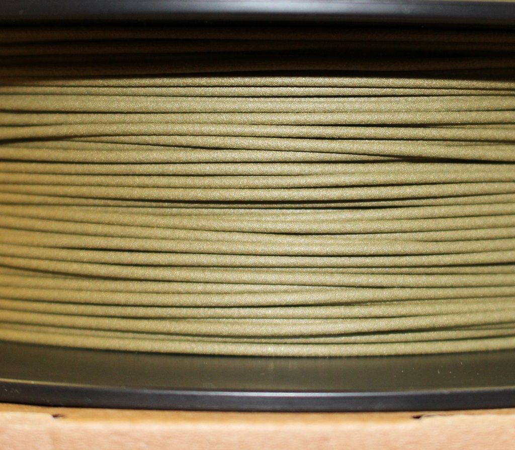 3D FilaPrint Metal Brass PLA 1.75mm 500gms