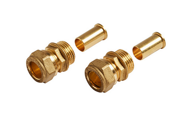 PAWAK15 Quick pipe connections  2 x G15x15mm + 2 intern. liners 15x1,0mm