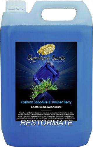 UK Suppliers Of Kashmir Sapphire & Juniper Berry (5L) For The Fire and Flood Restoration Industry