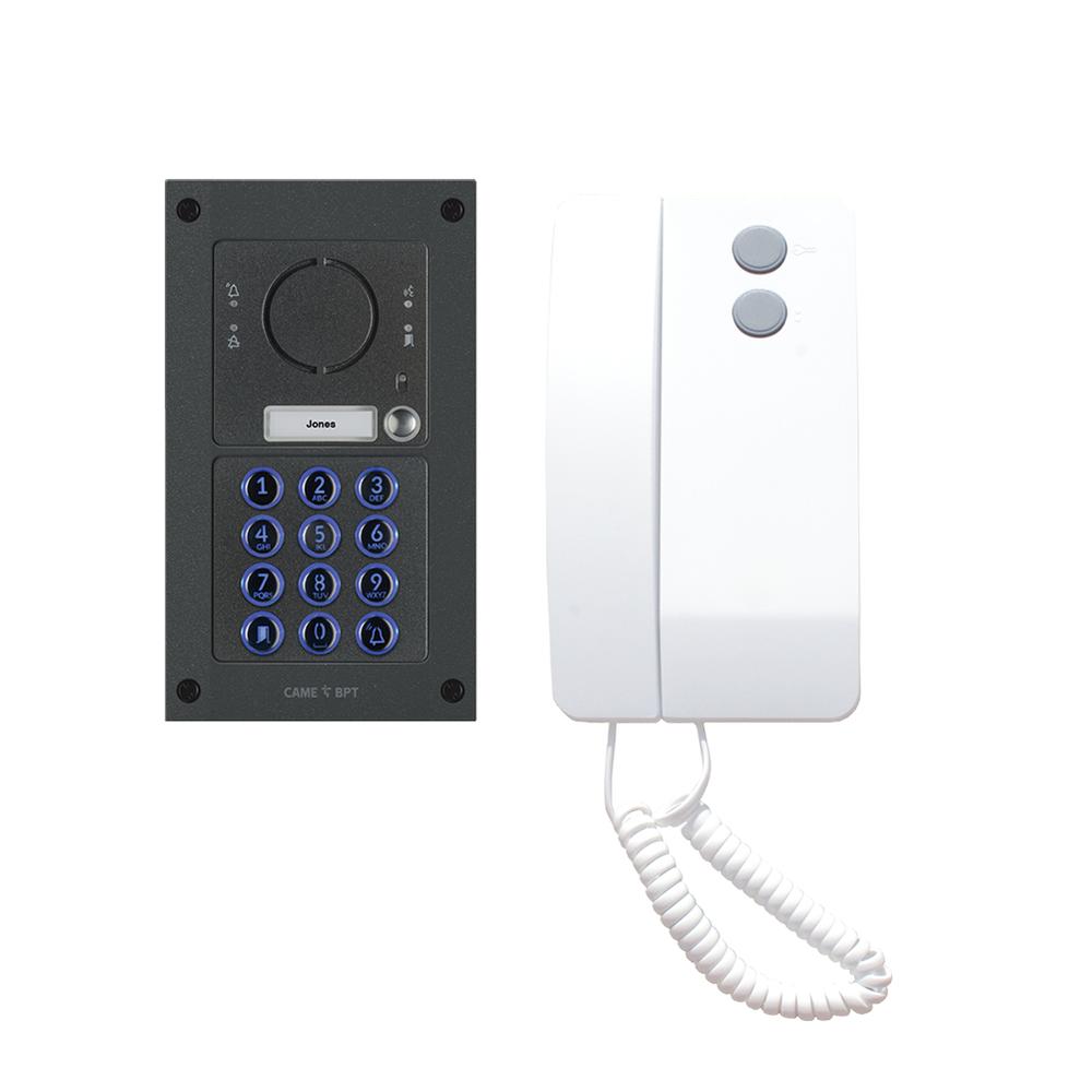 1 Button MTM Audio Panel with KeypadAgata Handset IK09 Vandal resistant