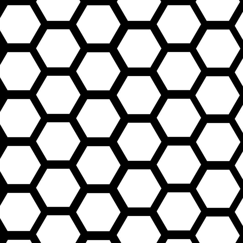 Perforated Metal Sheet 6mm Hexagonal Hole 7.5mm pitch - 2000mm x 1000mm x 1mm mild steel