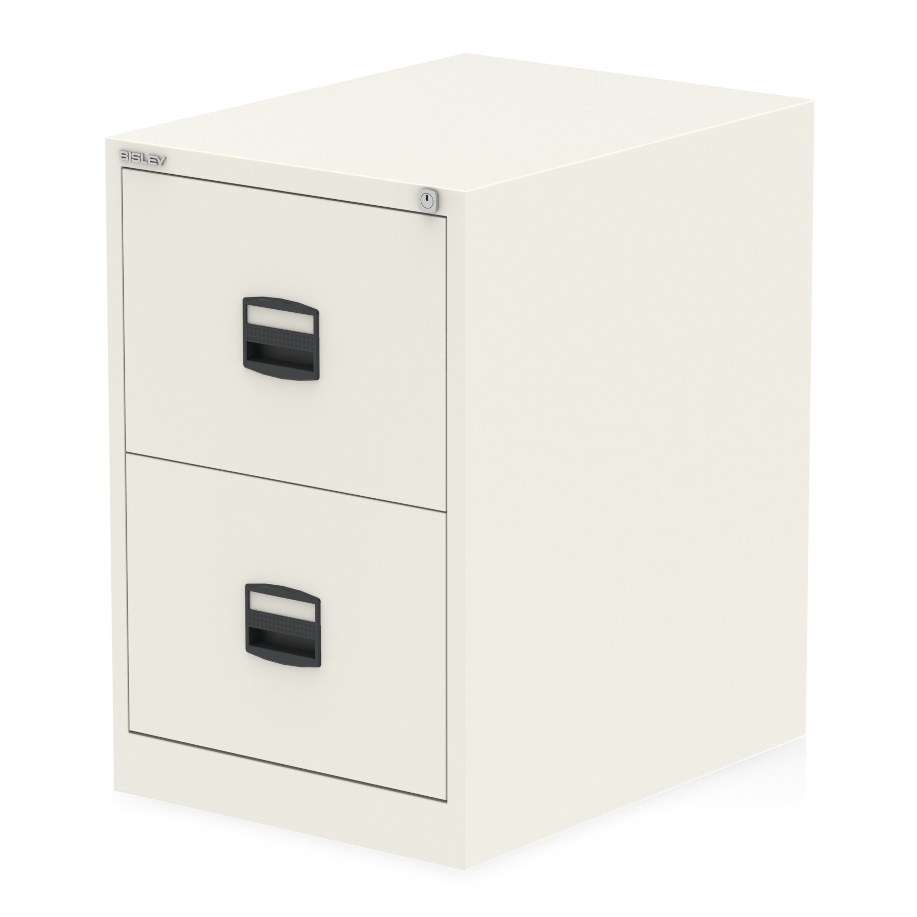 Specialising In Qube by Bisley Metal Two Drawer Filing Cabinet - 470mm Wide - Grey or White North Yourkshire