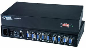 SE-15V-8-RS  8 Port VGA Video Switch with RS232: 8 Computers Between 1 Monitor