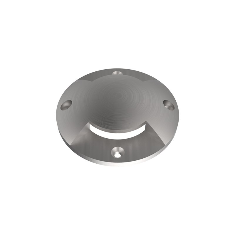 Kosnic Atri Double Outlets Round Stainless Steel Bezel