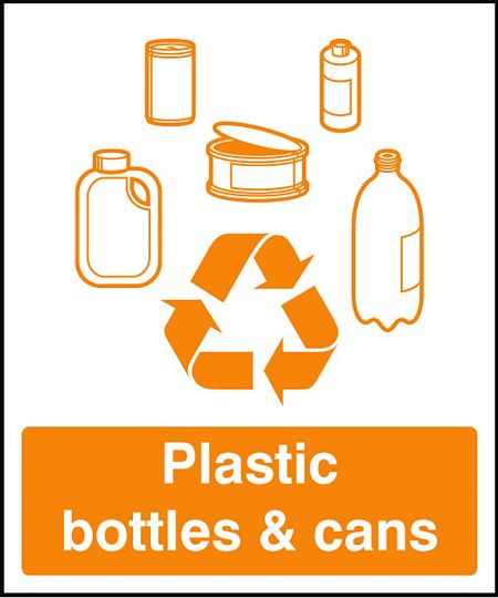 Plastic bottles & cans recycling