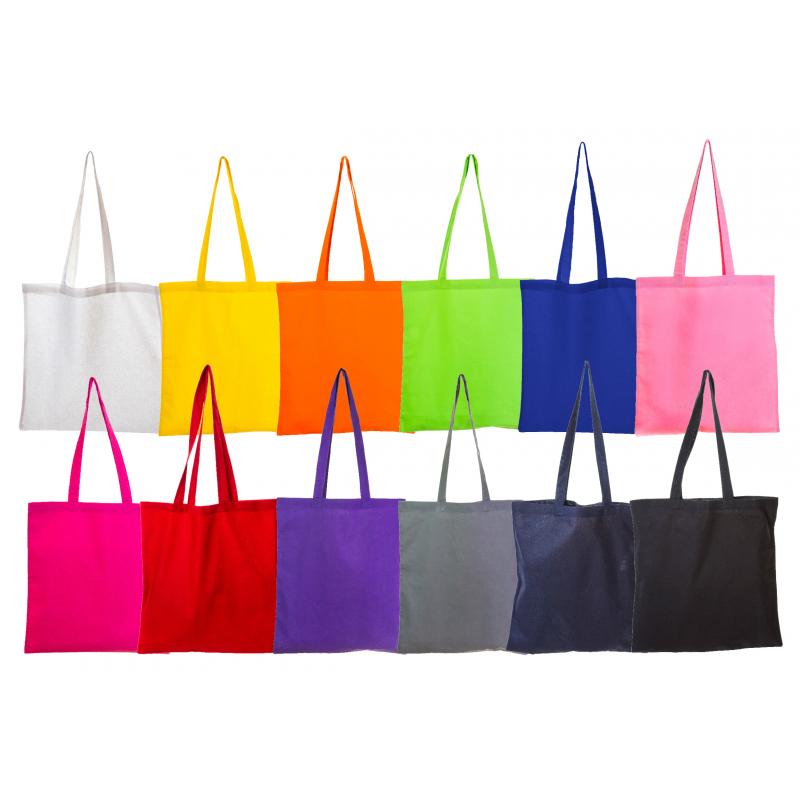 Coloured Cotton Shopper