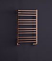 Brushed Copper Cubic Ladder Towel Rail (113FC)