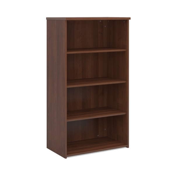 Universal Bookcase with 3 Shelves - Walnut