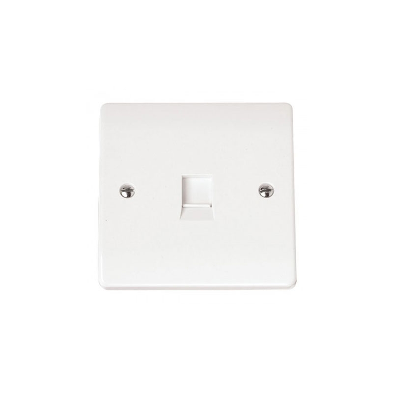 Click Single RJ11 (Irish/US) Outlet