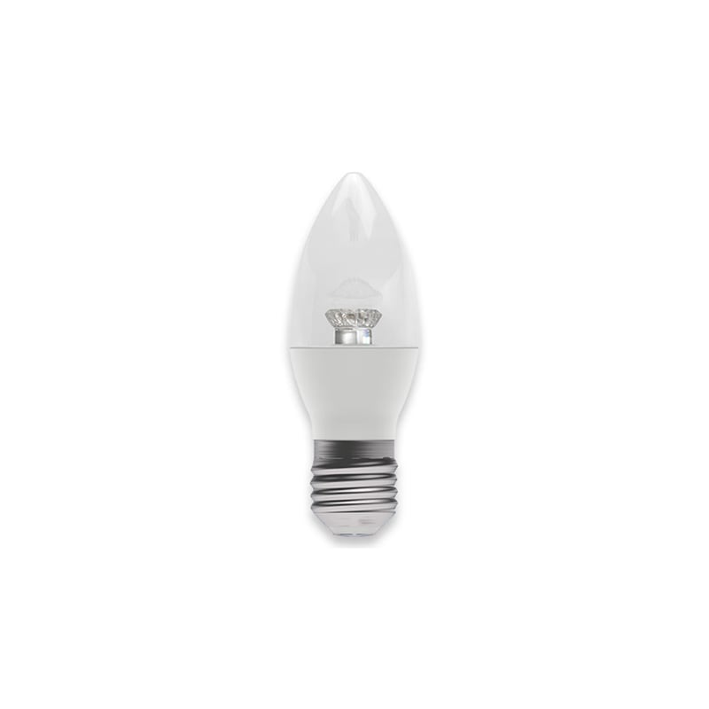 Bell Clear Non-Dimmable LED Candle 2.1W E27 2700K