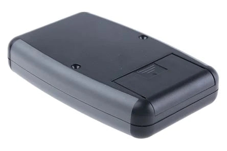 Suppliers Of 147 X 89 X 24mm ABS IP54 Black Handheld With Battery Door UK