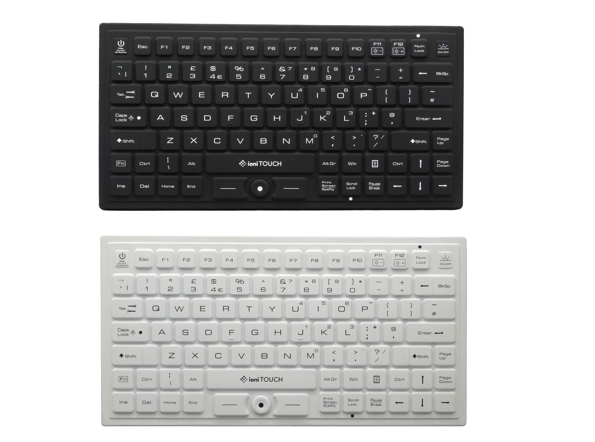 Easy-Clean Silicone Medical Keyboards