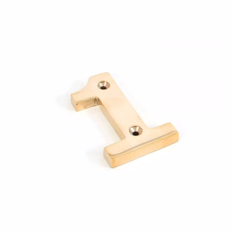 Anvil 83711 Pol. Brass Numeral 1