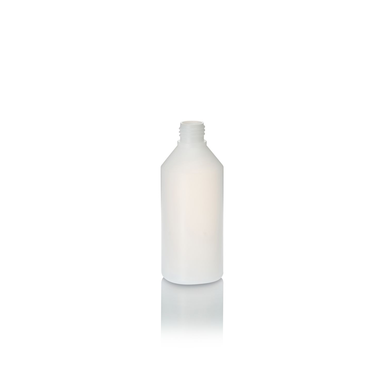 250ml Natural HDPE Cylindrical Bottle (24/410 Neck)