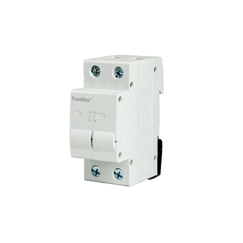 FuseBox 125A 2 Pole Din Rail Connector