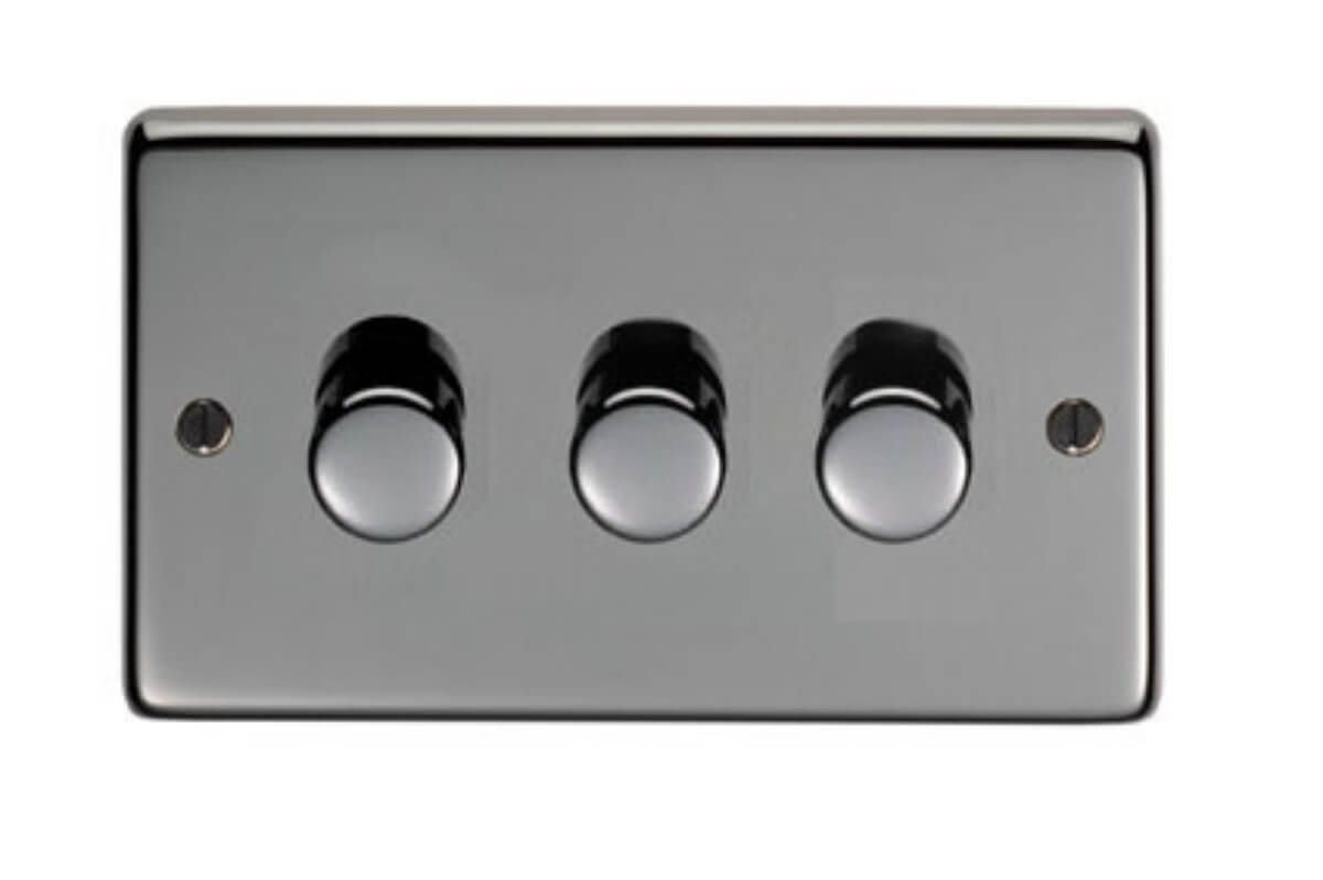 Anvil 91813 BN Triple LED Dimmer Switch