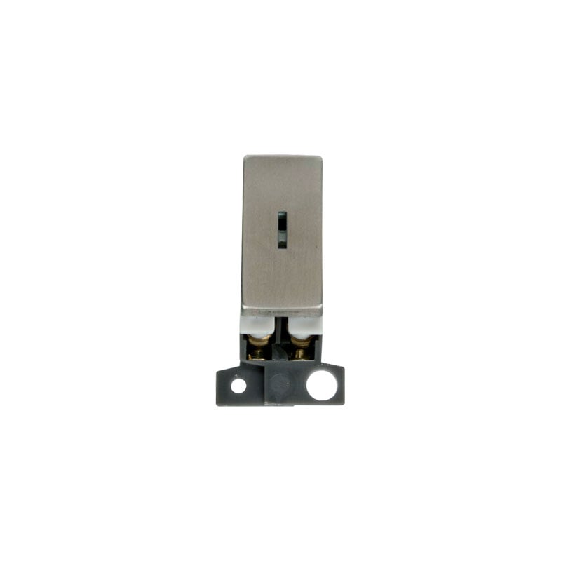 Click MiniGrid Ingot 10AX 13A DP Resistive Keyswitch Module Stainless Steel