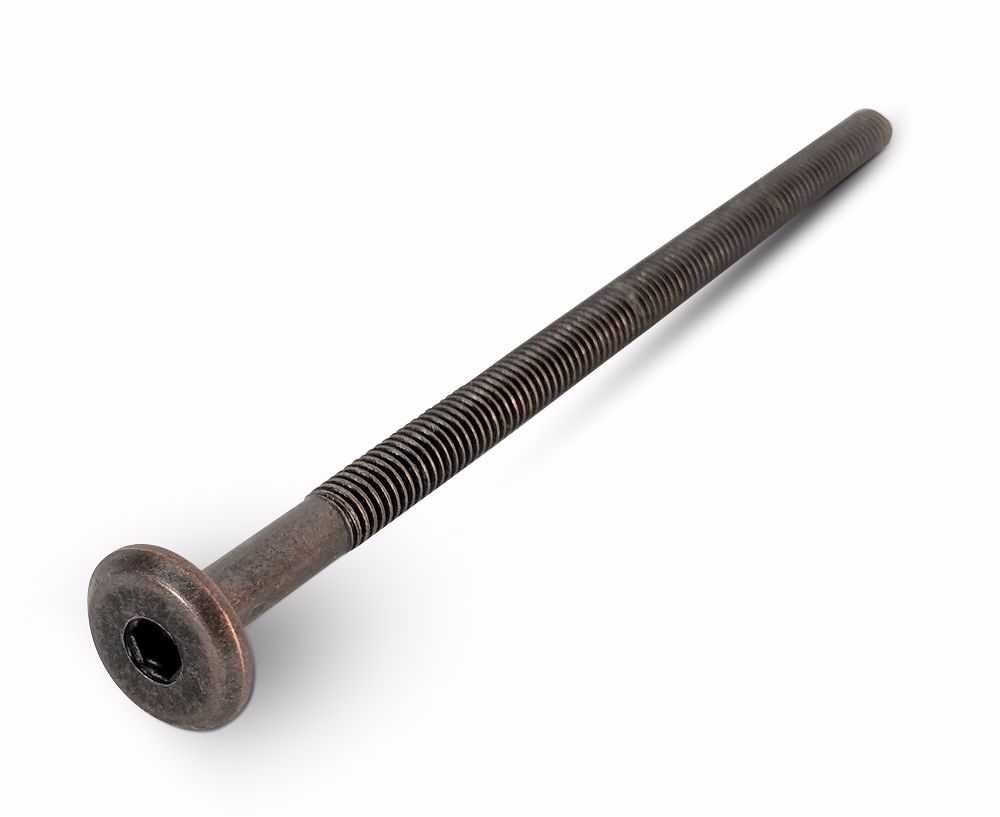 M6 x 115mm Bronze Flat Head Furniture Bolt