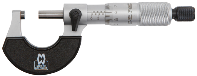 Suppliers Of Moore & Wright ?Traditional External Micrometer 1961 Series? - Metric For Defence