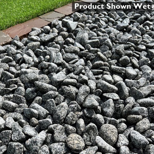 40mm Silver Speckled Pebbles