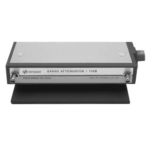 Keysight 8494G/002/024/060 Programmable Step Attenuator, 11dB/1dB, 4GHz, SMA(f), 24VDC, 8494x Series