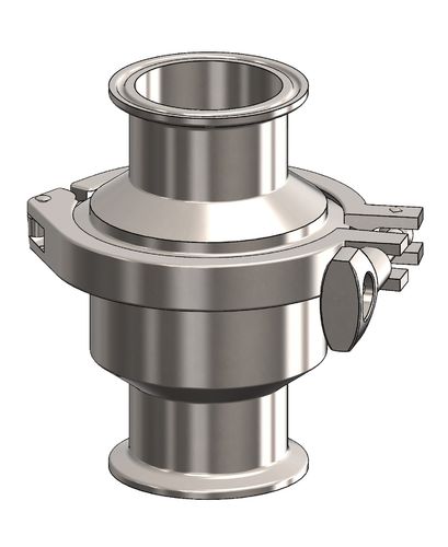 Industrial Stainless Steel Suppliers of Non Return Valve (Check Valve), Spring Loaded, Clamp Ended for Processing Equipment
