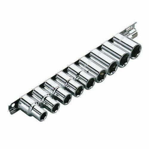 Clarke PRO361 9 Piece ¼&#34; Drive AF Socket Set