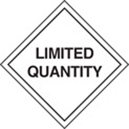 Limited quantity labels 100x100mm roll of 100