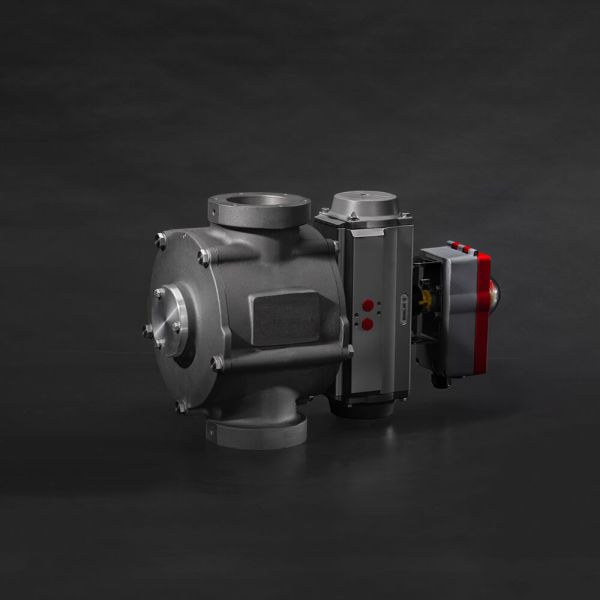 Two Way Diverter Valve For Chemical Processing And Plastic Pellet Conveying