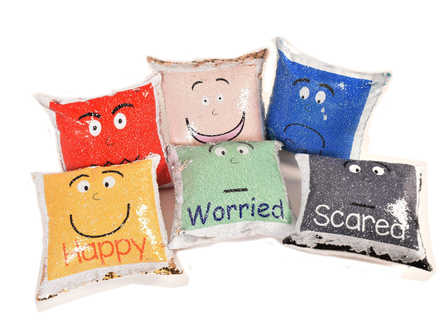 Emotion Flip Sequin Cushions