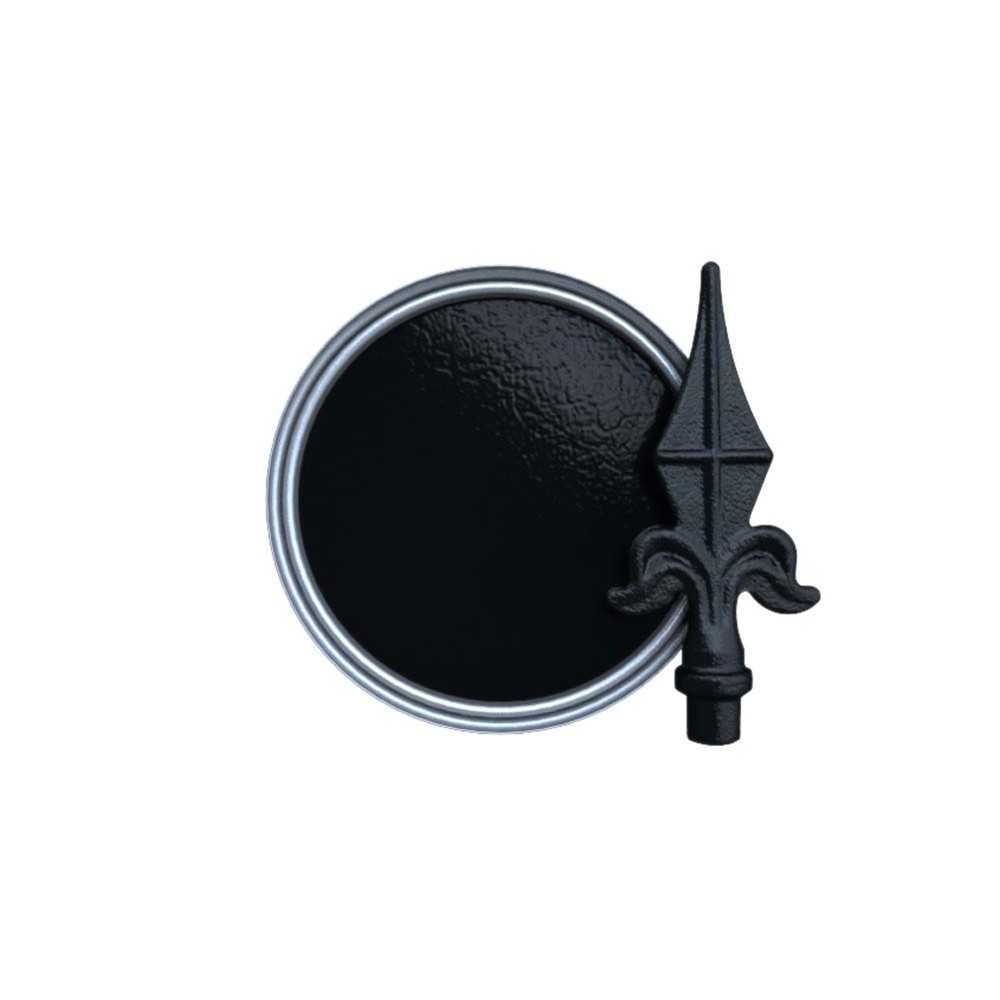 5 Litre Hammered Finish Black