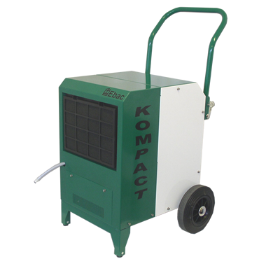 Kompact 230v Dehumidifier. Dehumidification @ 30deg C/ 80% RH = 0.83 L/H