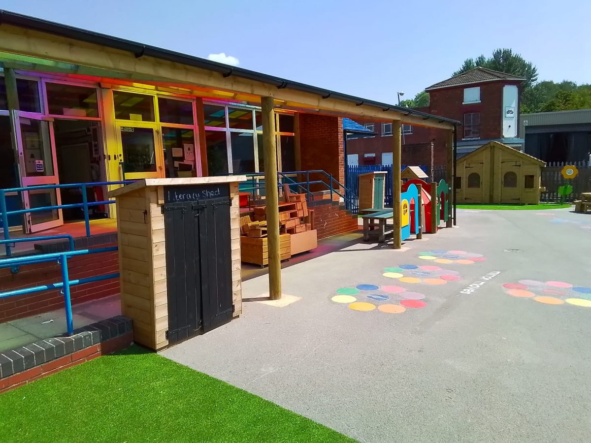 EYFS Play Area completed in Birmingham