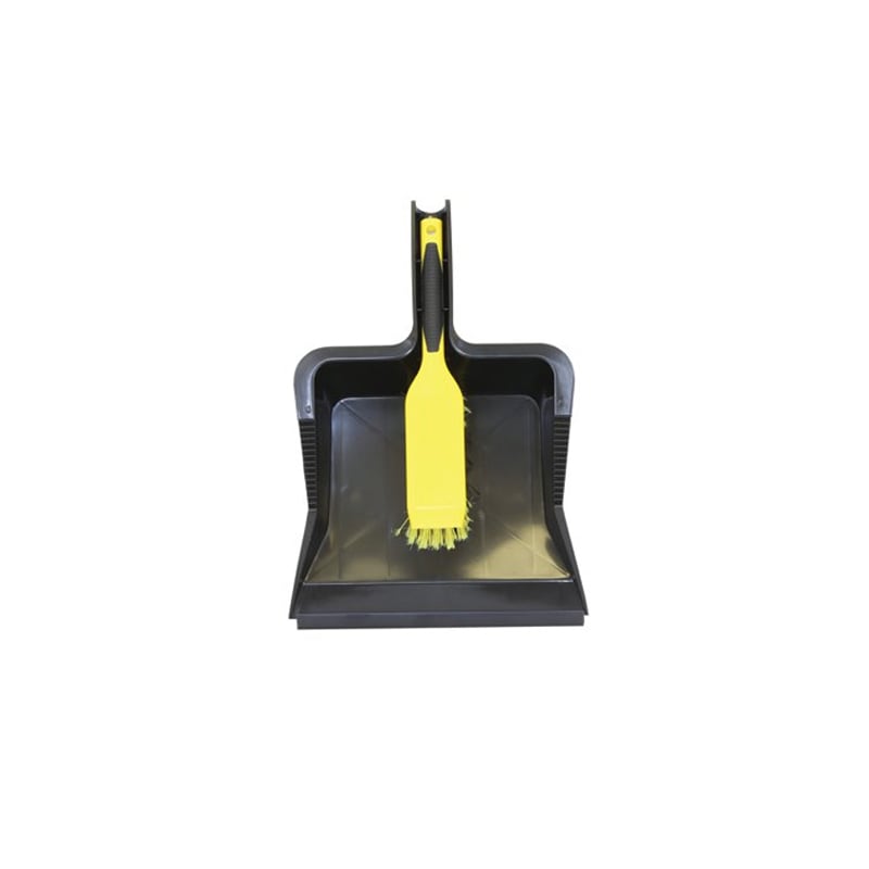 Bulldozer Heavy Duty Dustpan and Brush Set