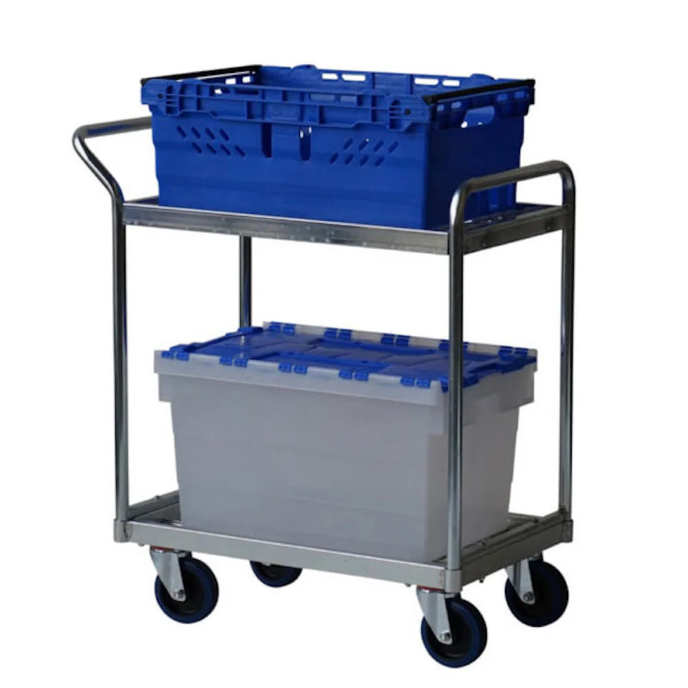 Two-tier merchandise picking trolleys now available