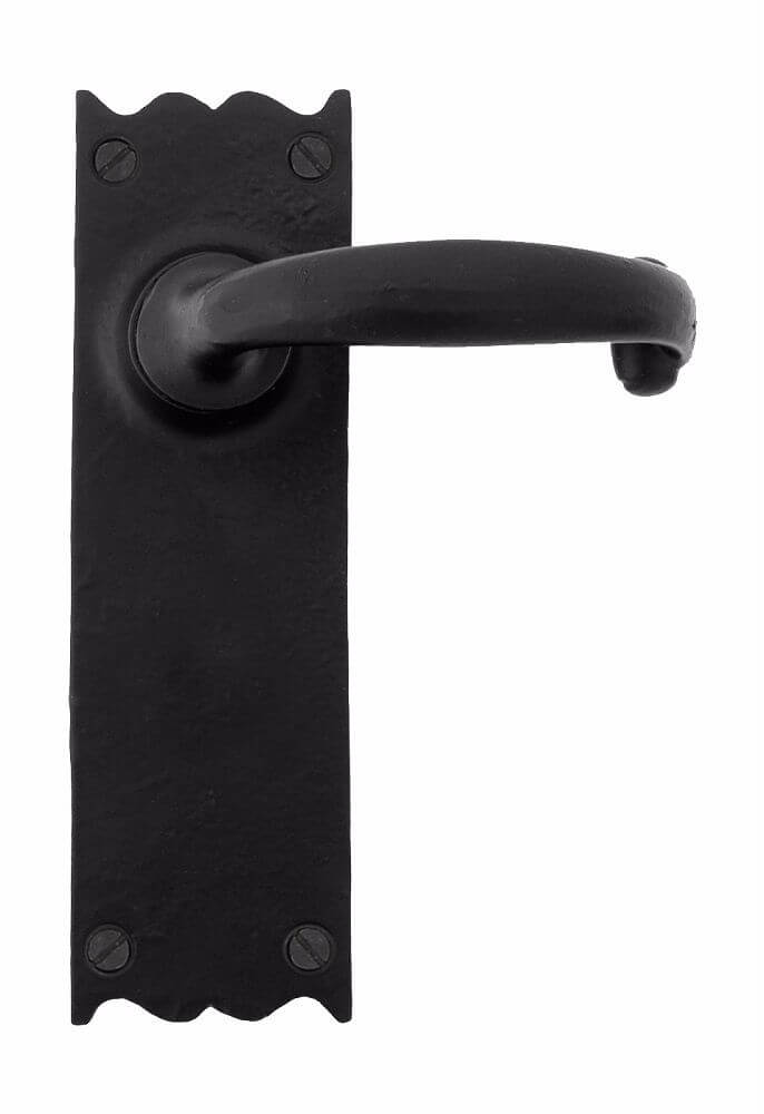 Anvil 73107 Black Cottage Lever Latch Set