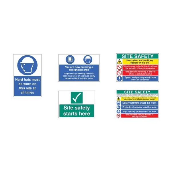 Safety Signs - Starter Pack 4