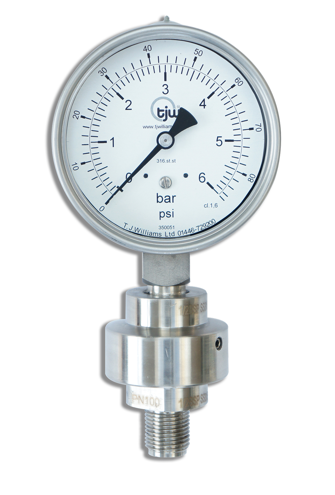 Stainless Steel Pressure Gauge Seals