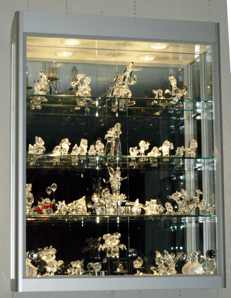 Free-Standing Collectors Display Cases