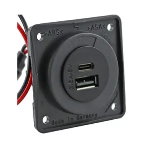 QUICK CHARGE USB A+C SOCKET OUTLET