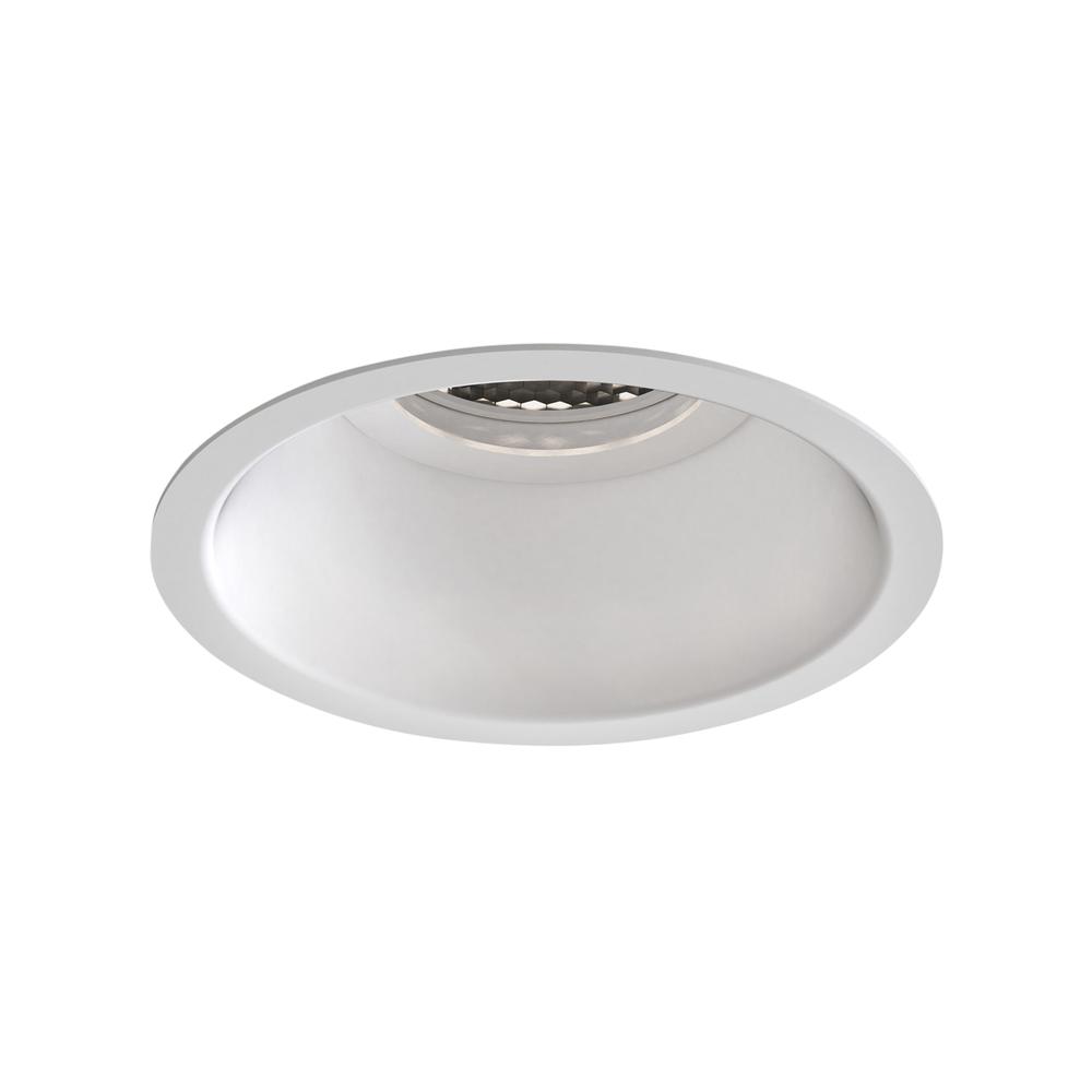 Astro Minima Slimline Round Fixed Fire Rated IP65 Matt White GU10 Downlight