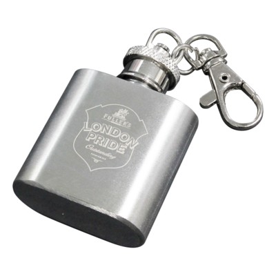 HIP FLASK KEYRING.